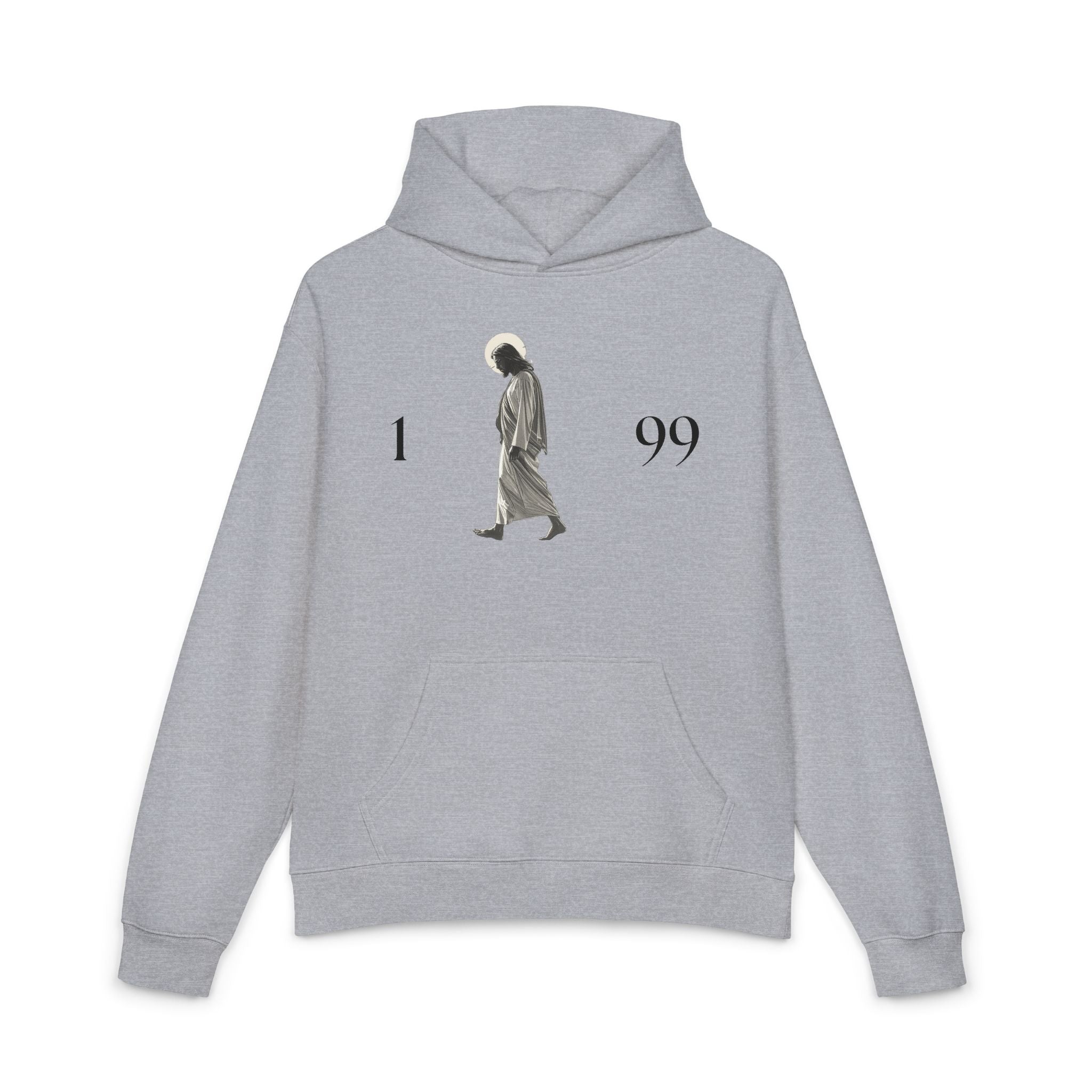 1 99 and Jesus, Relaxed Unisex Hoodie