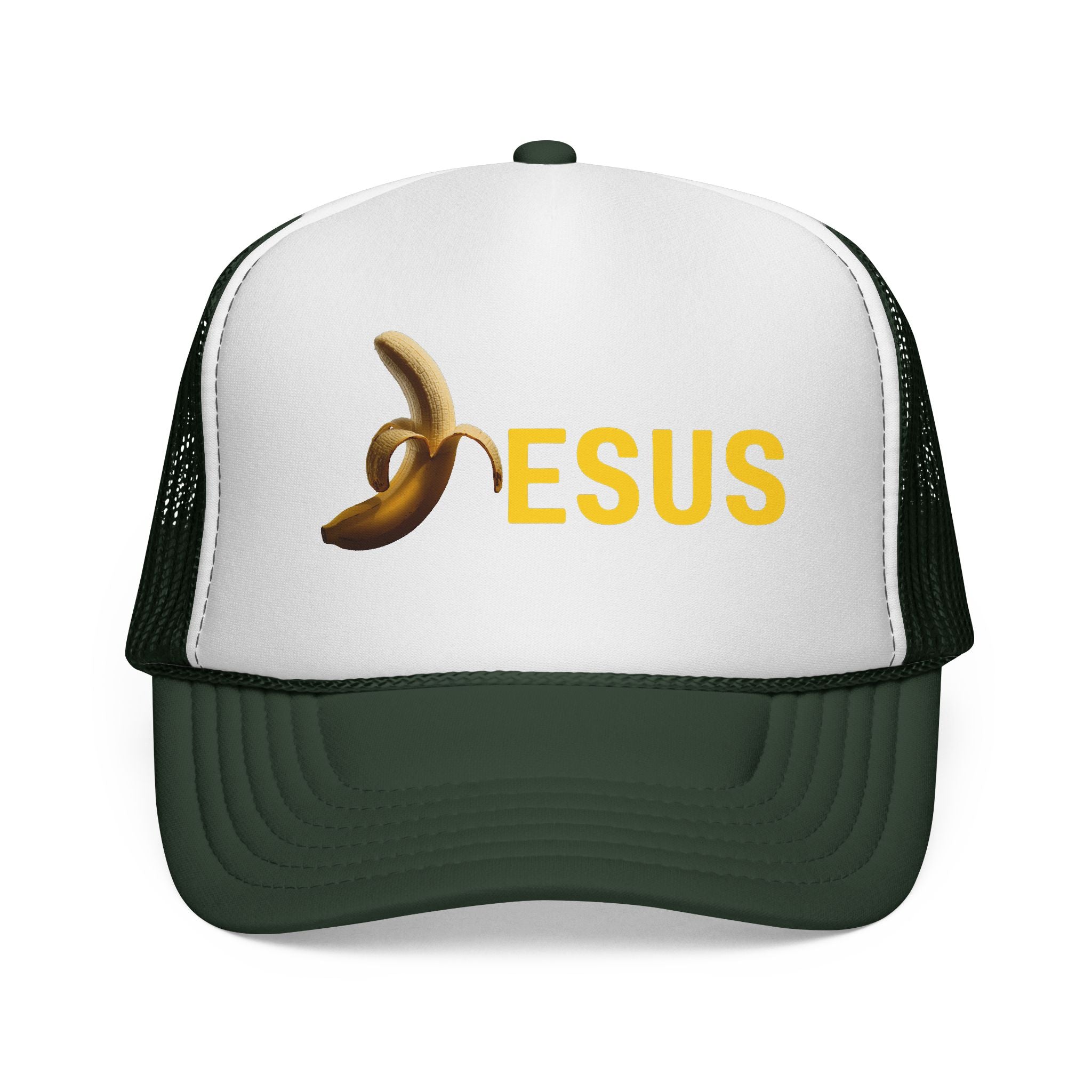 Jesus With Banana 2, Trucker Caps