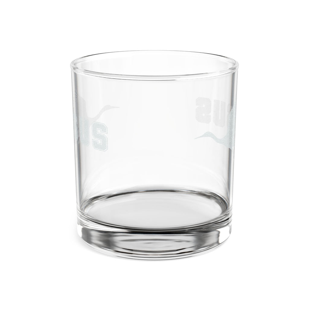Jesus With Crane Bird, Rocks Glass, 10oz (Engraving)