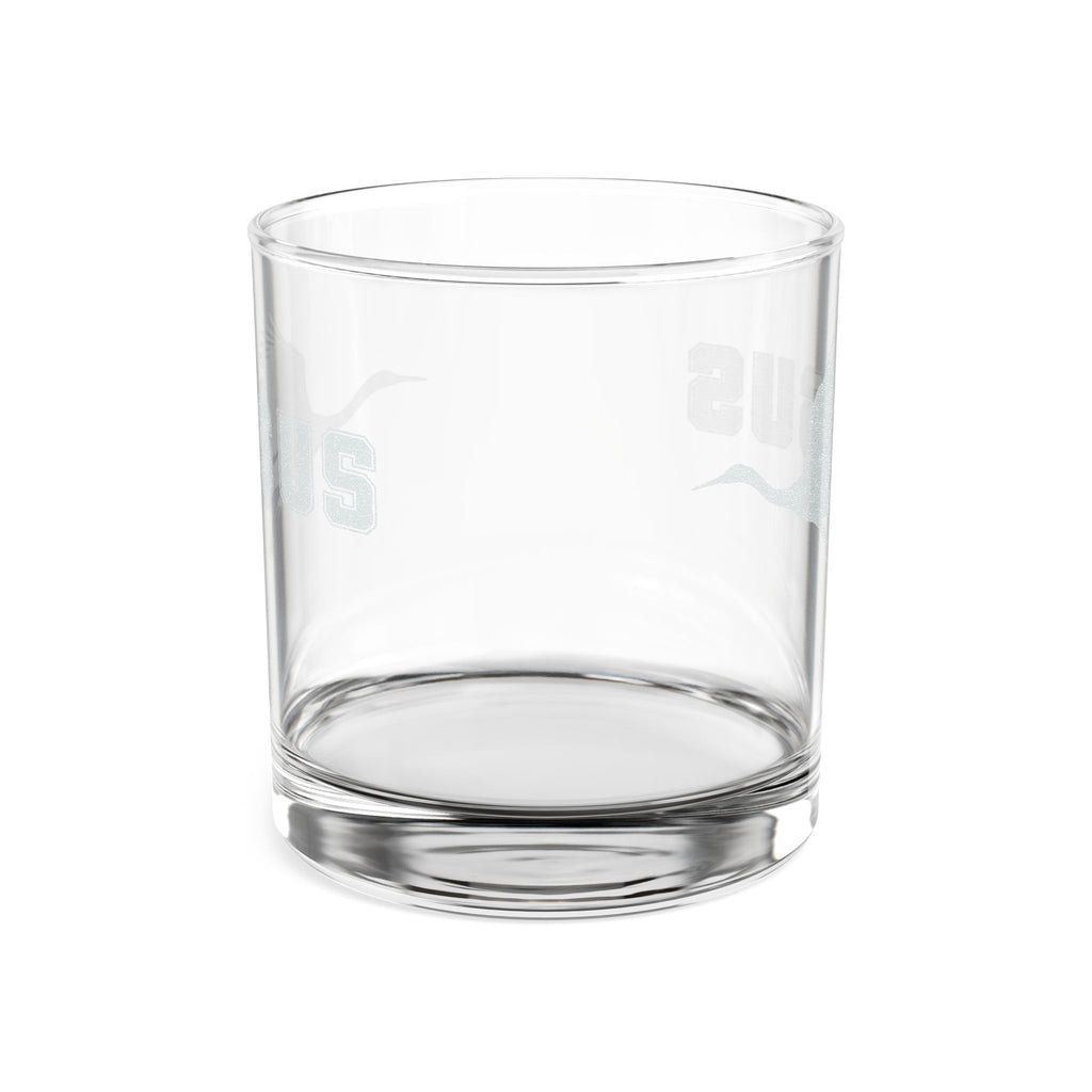 Jesus With Crane Bird, Rocks Glass, 10oz (Engraving)