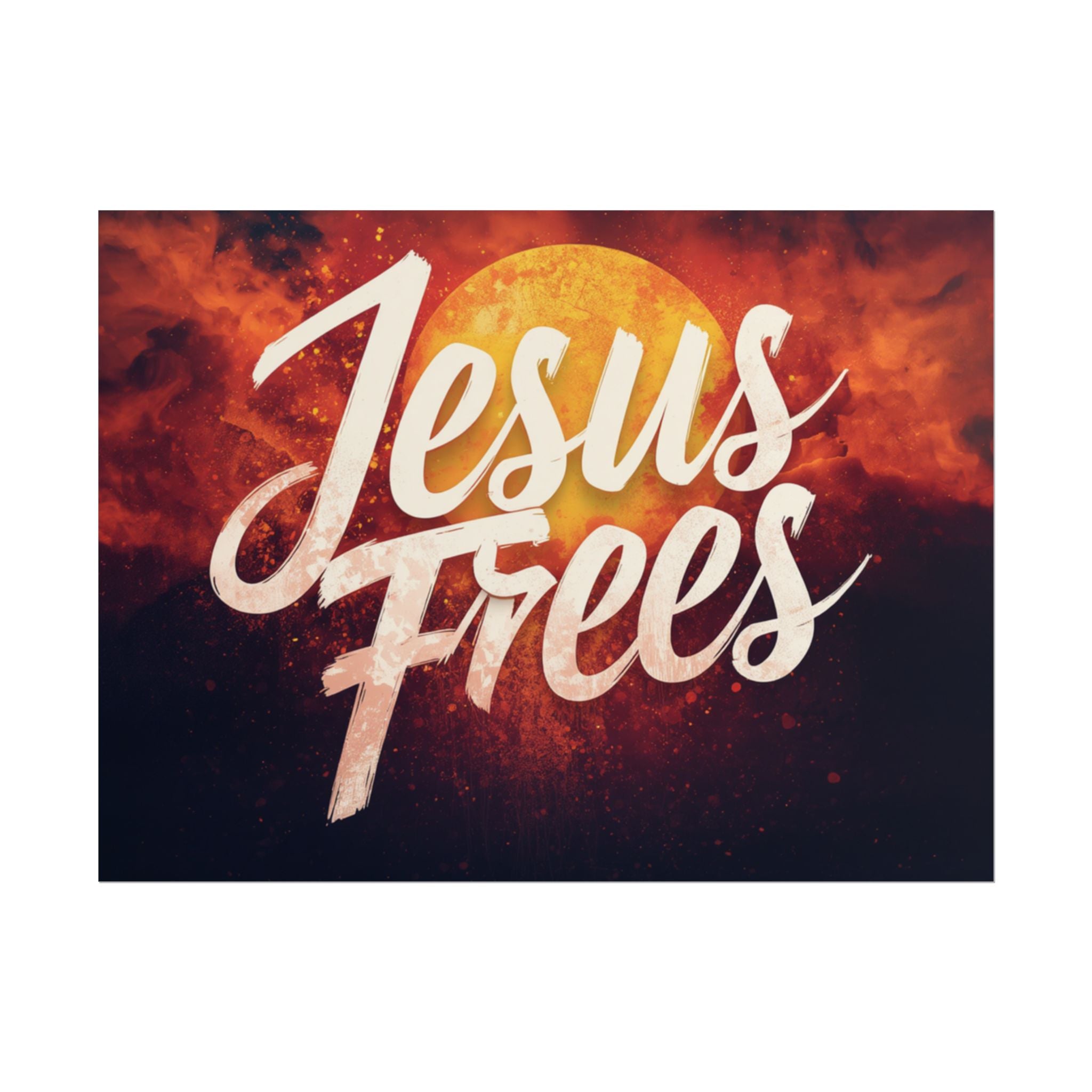 Jesus Frees™ Rolled Posters