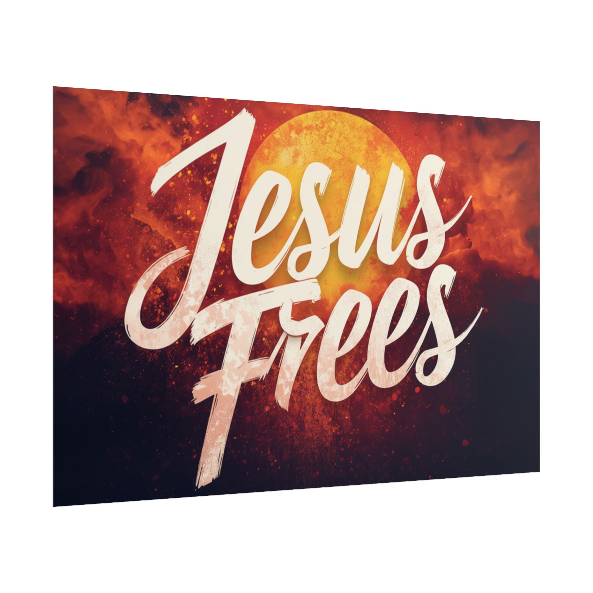 Jesus Frees™ Rolled Posters