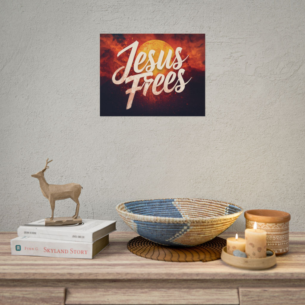 Jesus Frees™ Rolled Posters