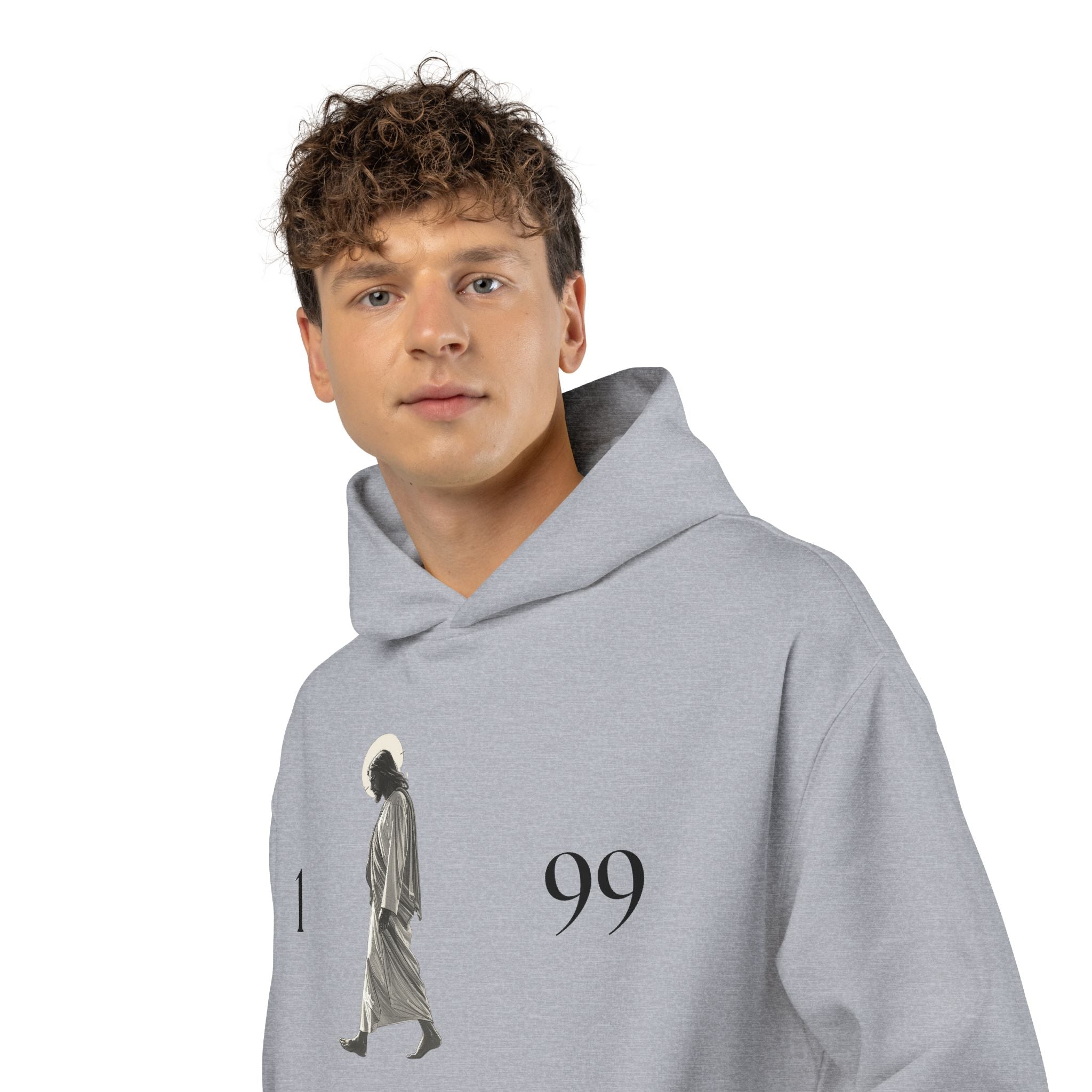 1 99 and Jesus, Relaxed Unisex Hoodie