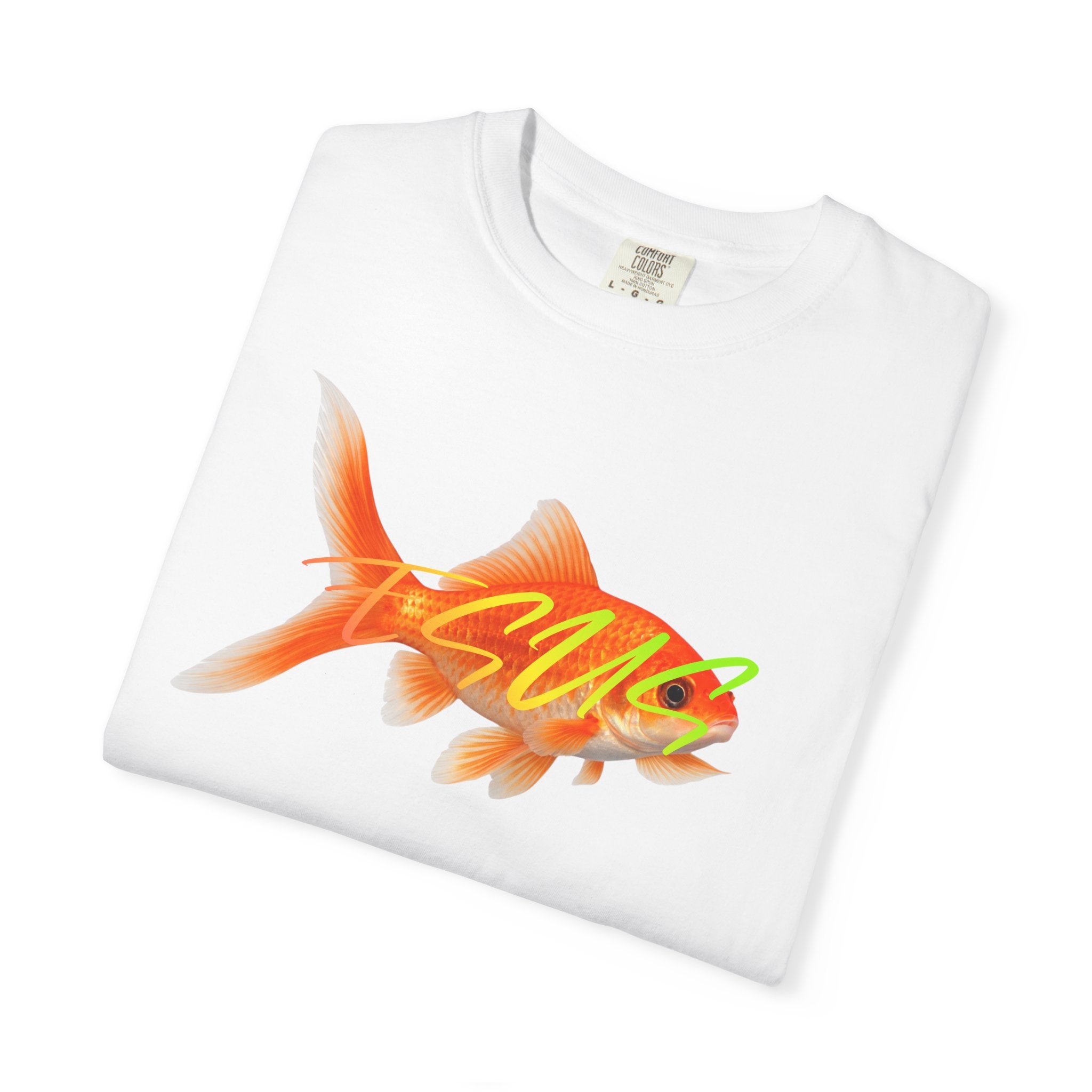 Jesus With Goldfish, 2 Sided Comfort Colors 1717 Unisex Tee