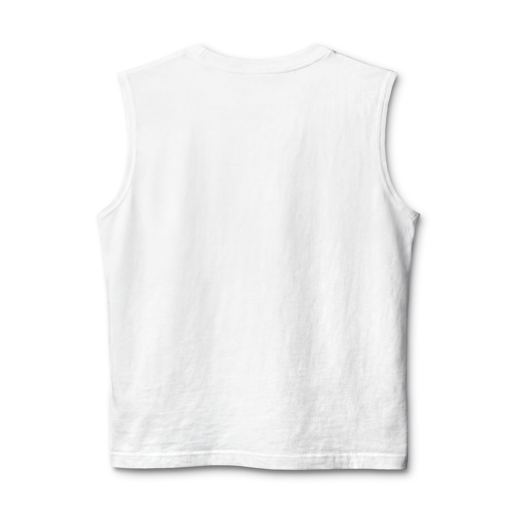 Jesus With Crane Bird, Unisex Jersey Muscle Tank