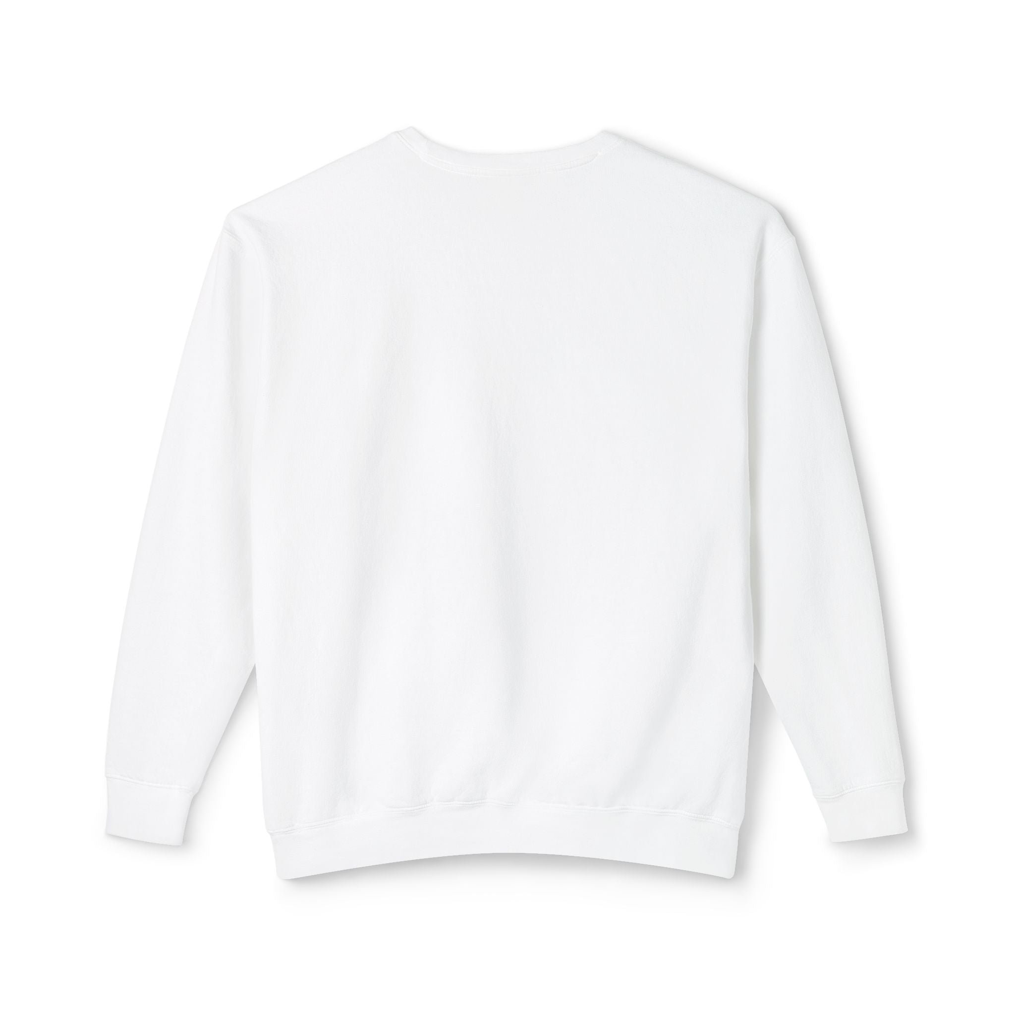 Jesus With Guitar, Unisex Lightweight Crewneck Sweatshirt