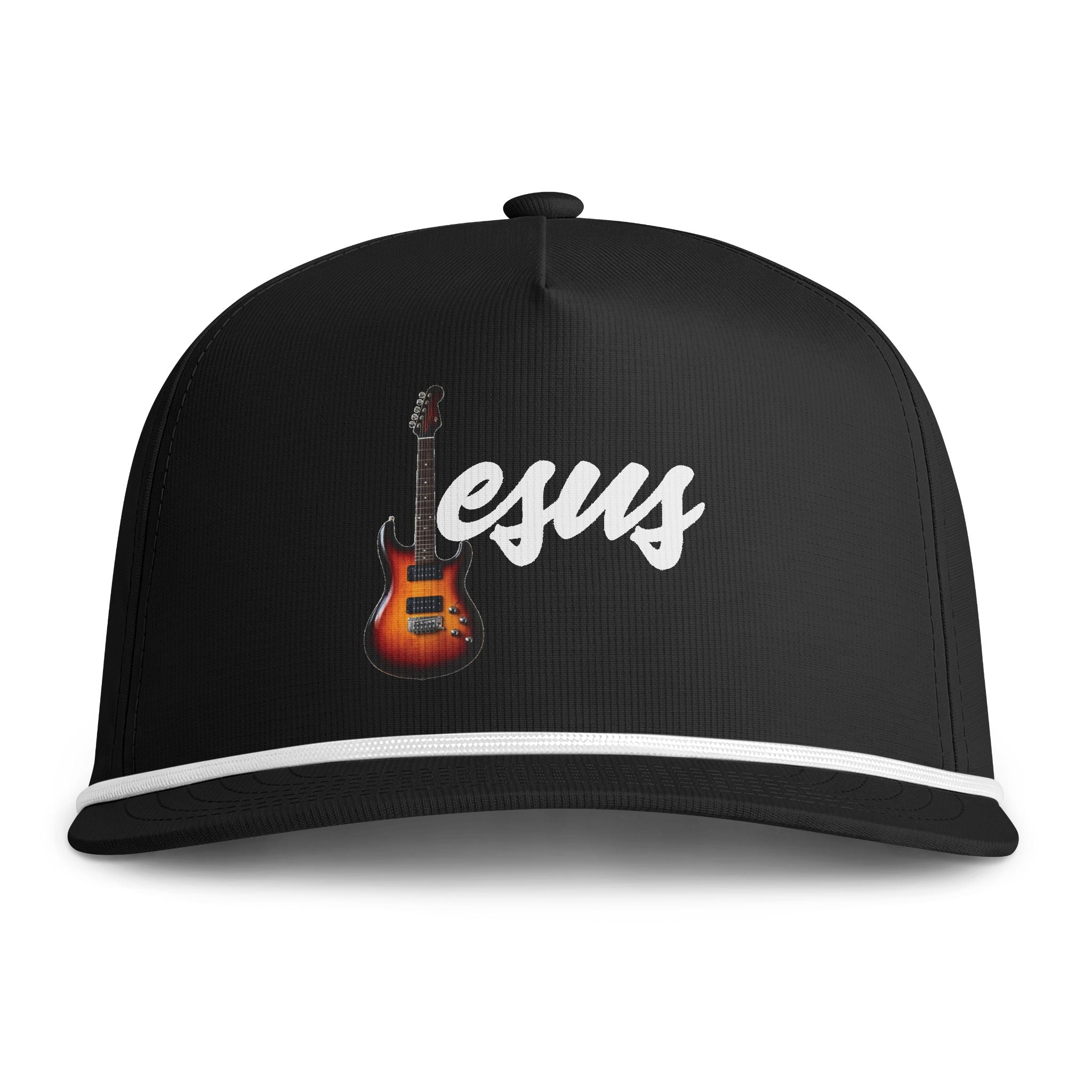 Jesus With Guitar, Sunwashed Rope Cap