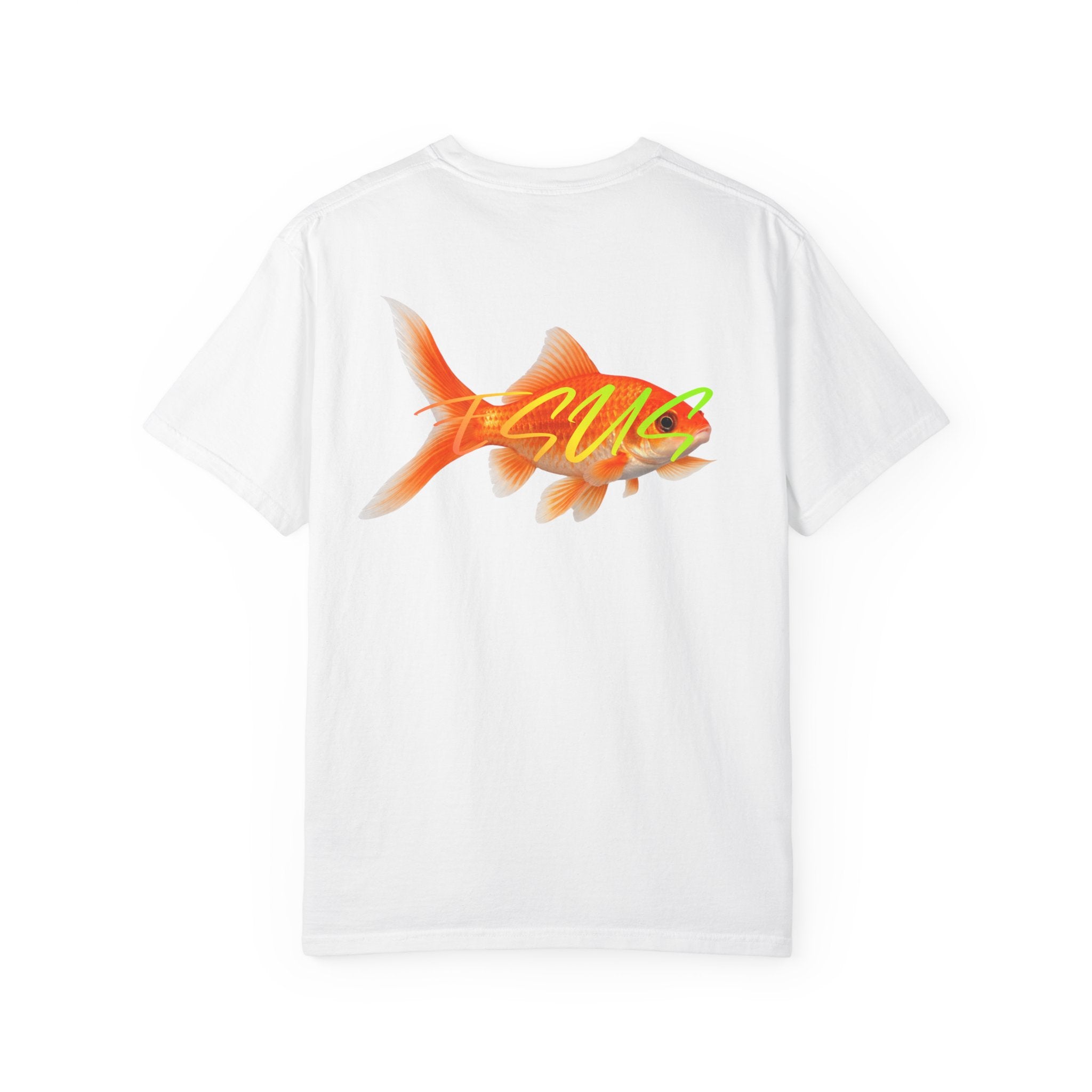 Jesus With Goldfish, 2 Sided Comfort Colors 1717 Unisex Tee