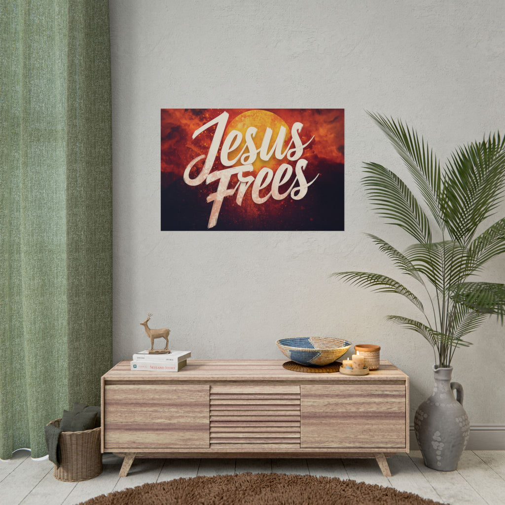 Jesus Frees™ Rolled Posters