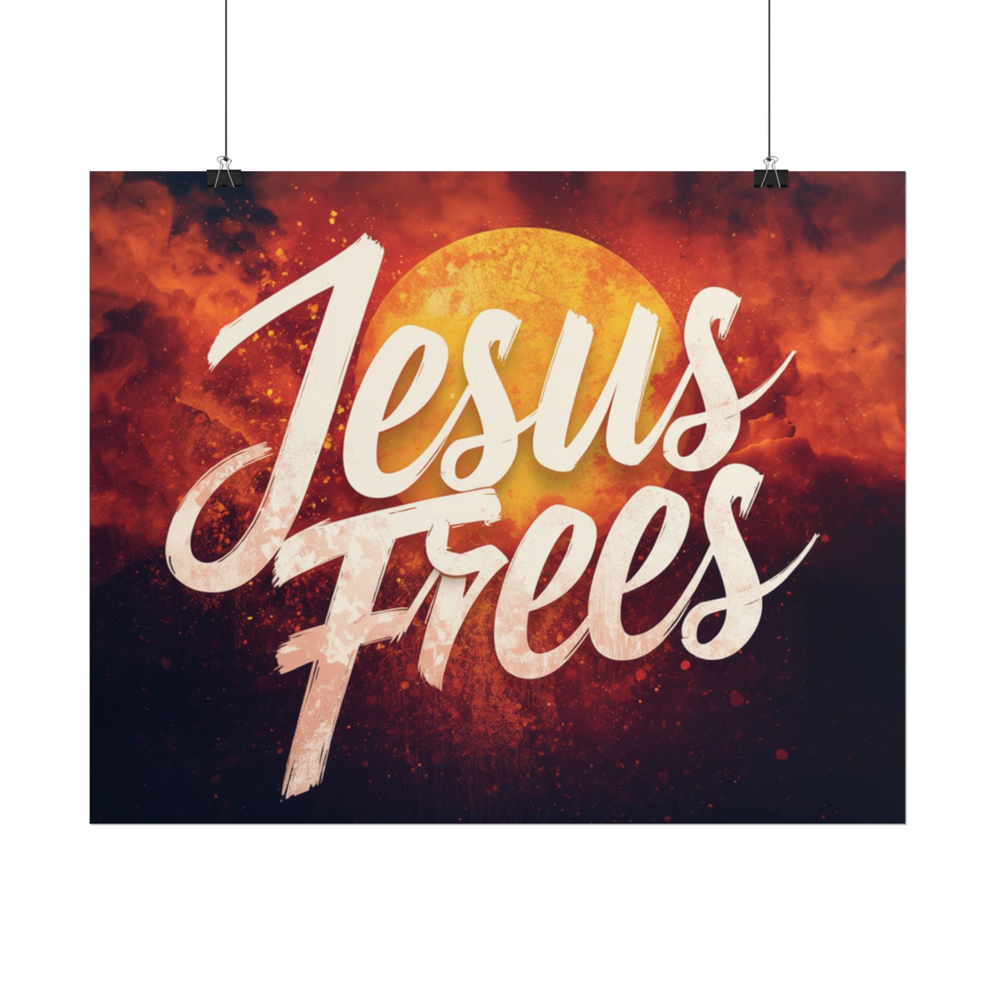 Jesus Frees™ Rolled Posters