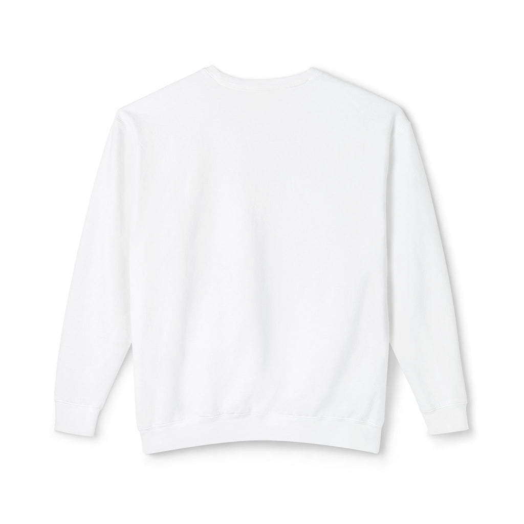 Jesus And J Hand Gesture, Large Print, Unisex Lightweight Crewneck Sweatshirt