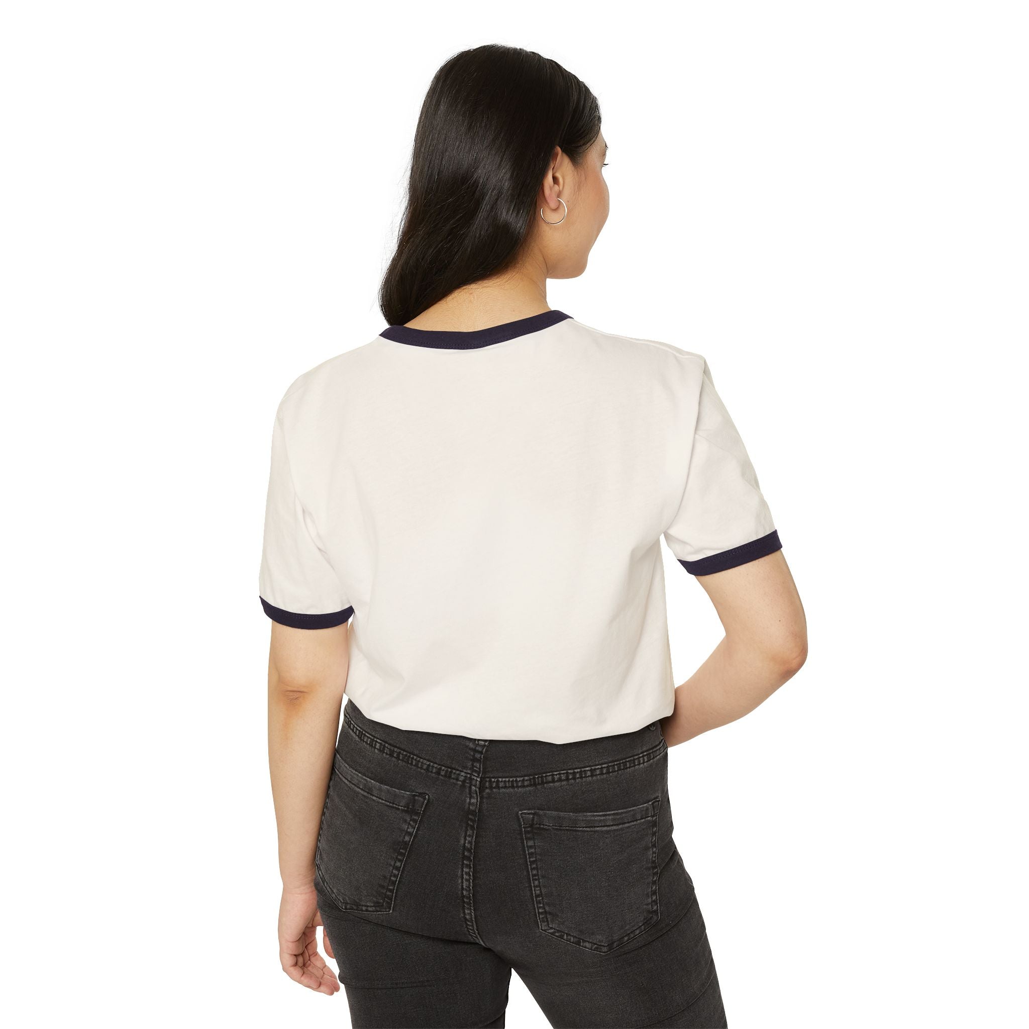 "M-EE-HHHHH" (Messiah)™ Unisex Cotton Ringer T-Shirt
