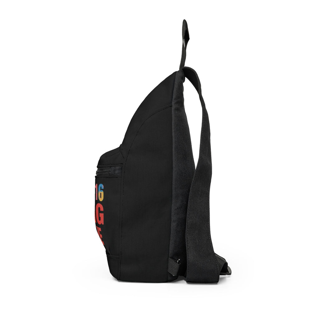 John 3:16 Living To Live™ Black Sling Bag