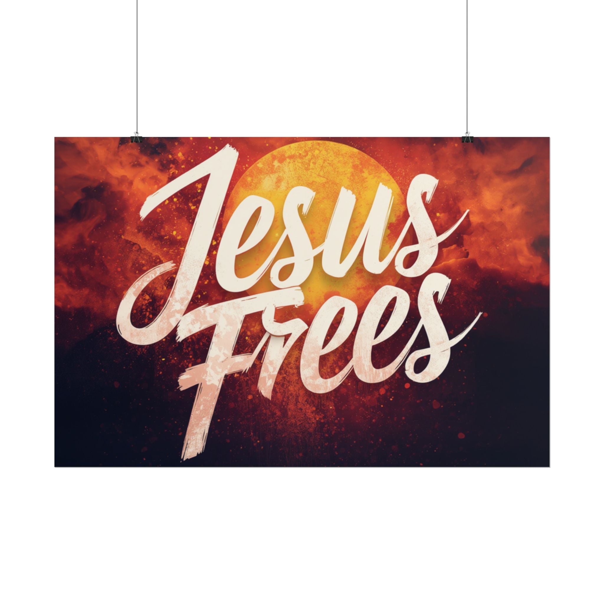 Jesus Frees™ Rolled Posters
