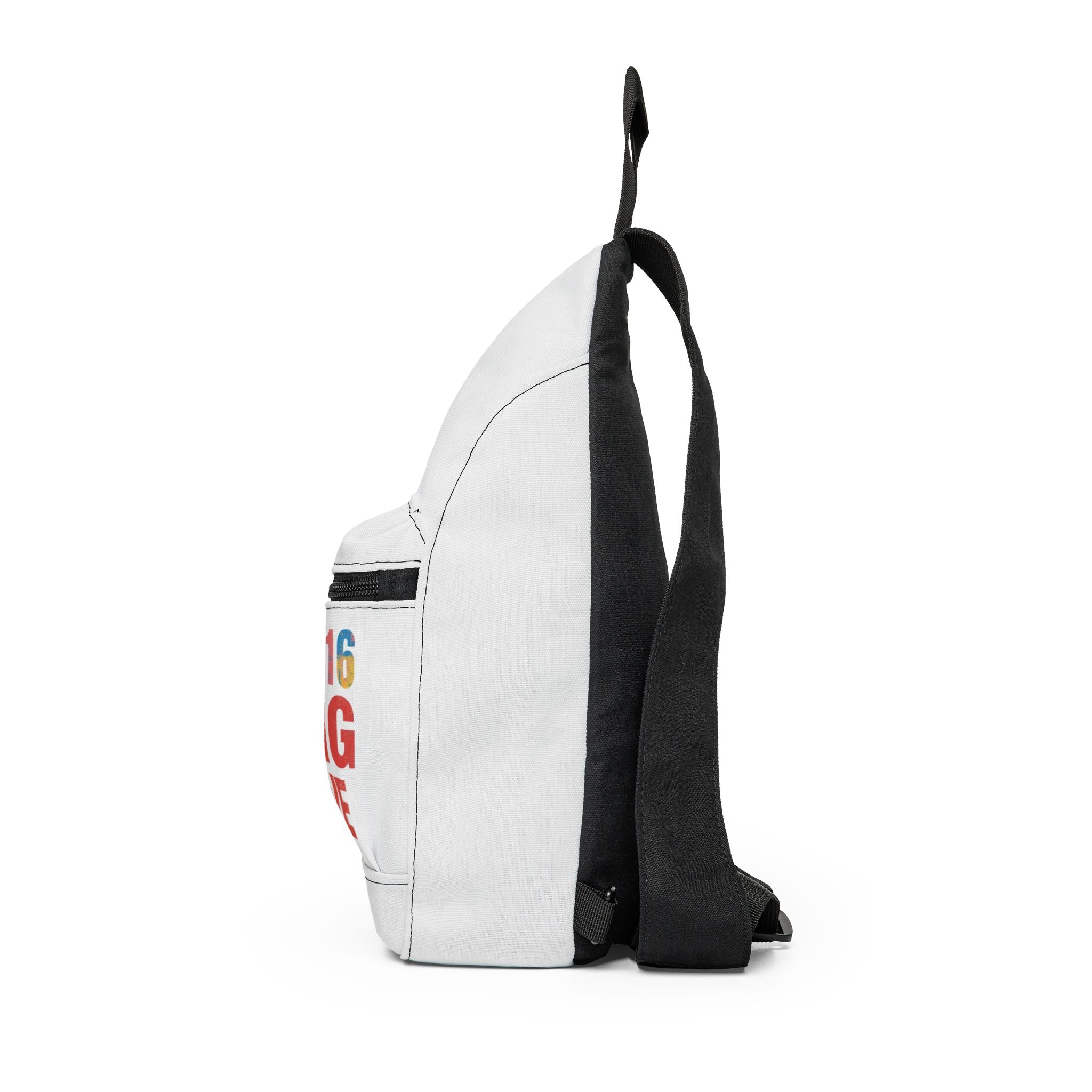 John 3:16 Living To Live™ White Sling Bag