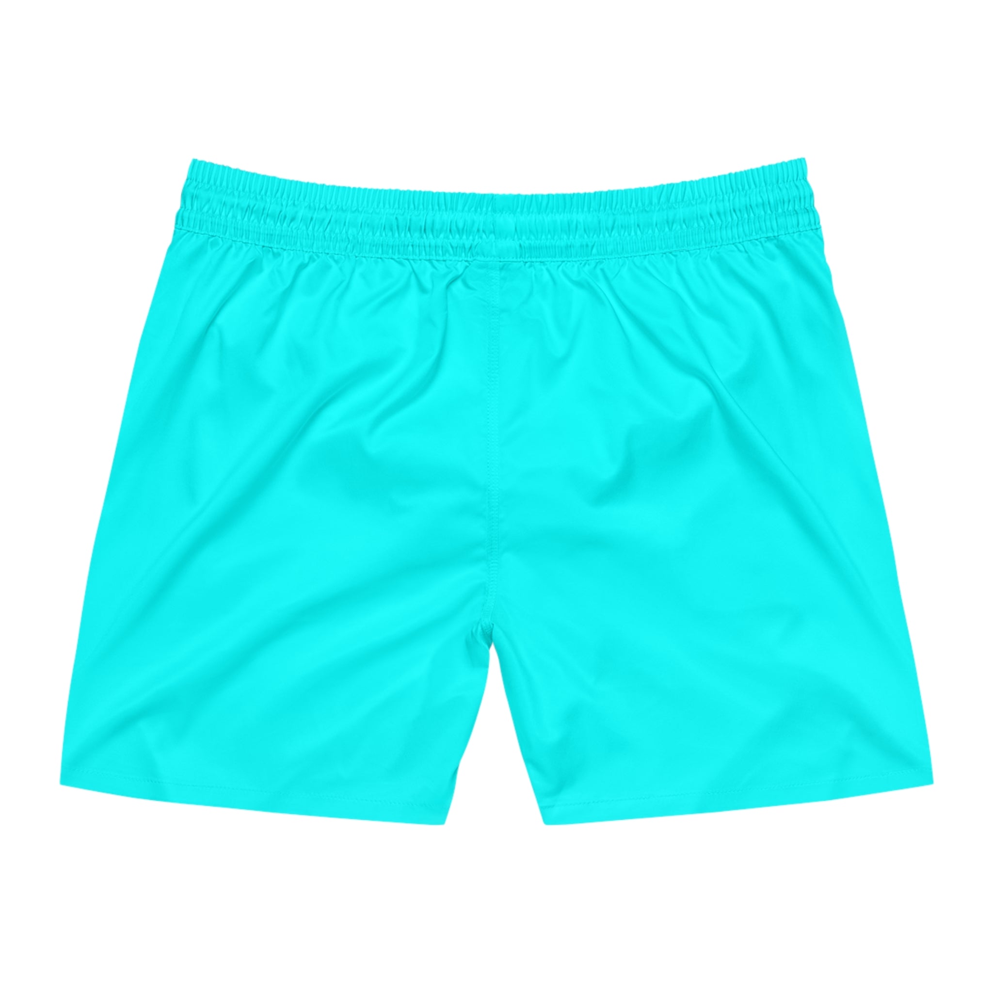 "M-EE-HHHHH" (Messiah)™ Bright Blue Mid-Length Swim Shorts (AOP)