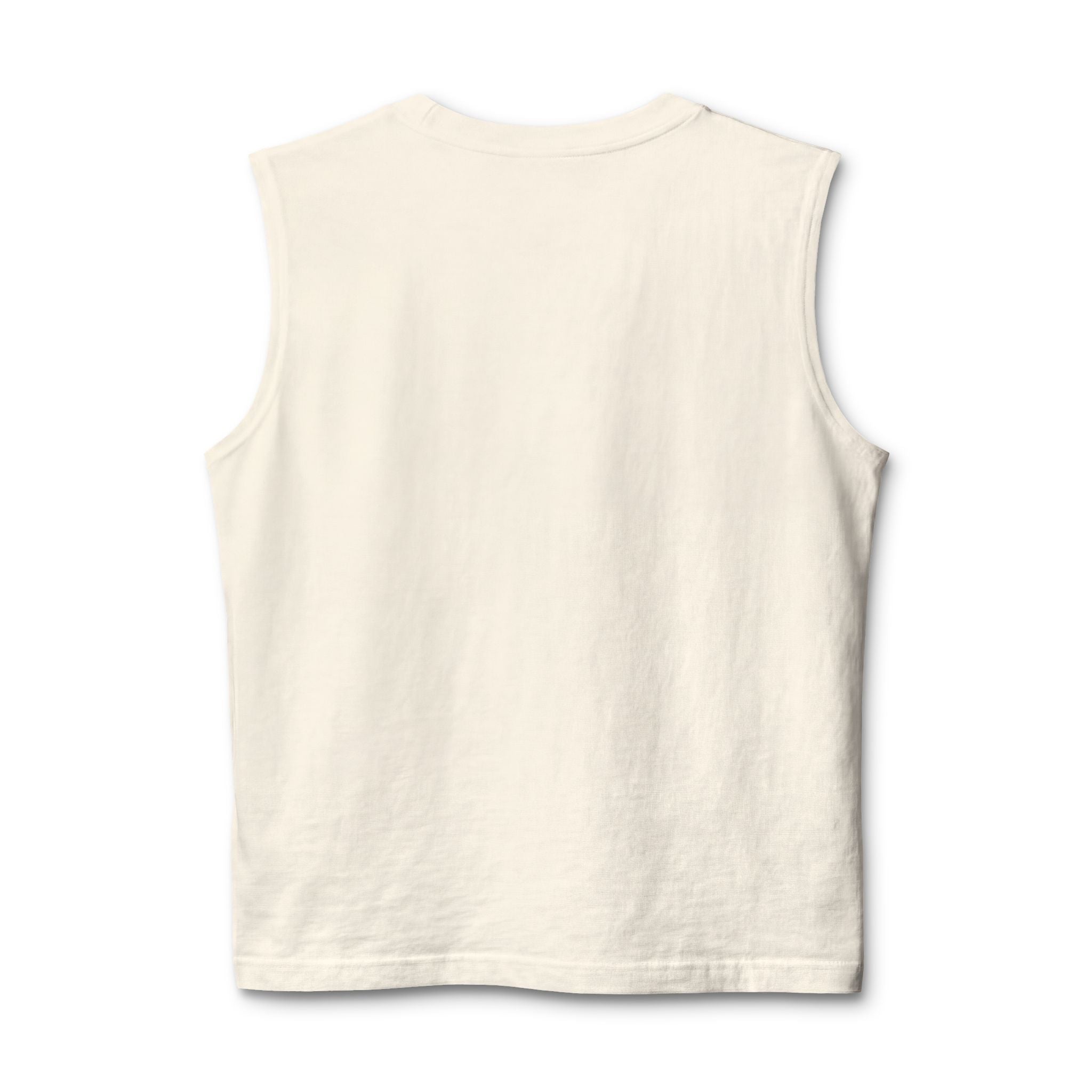 Jesus With Crane Bird, Unisex Jersey Muscle Tank
