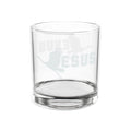 Jesus With Crane Bird, Rocks Glass, 10oz (Engraving)