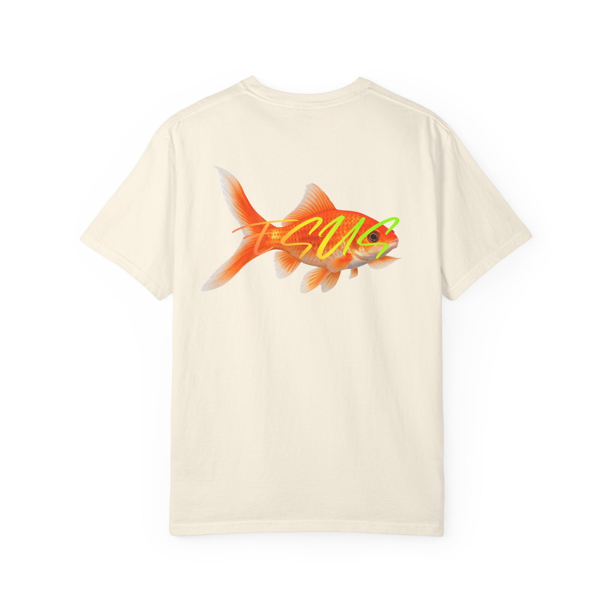 Jesus With Goldfish, 2 Sided Comfort Colors 1717 Unisex Tee