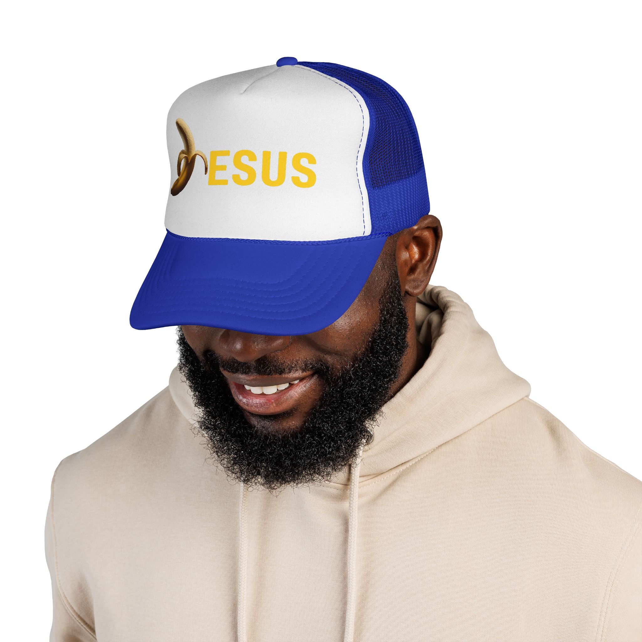 Jesus With Banana 2, Trucker Caps