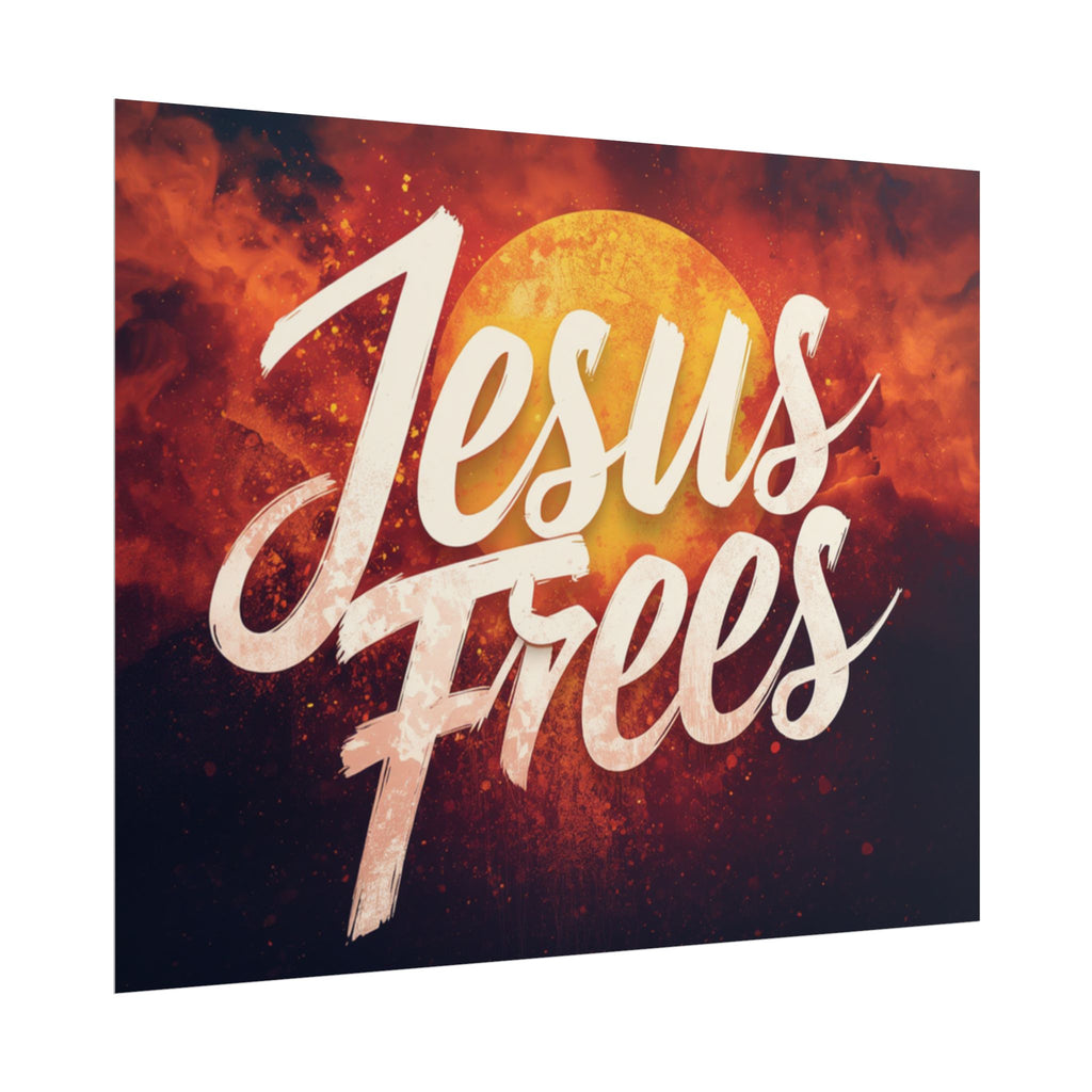 Jesus Frees™ Rolled Posters