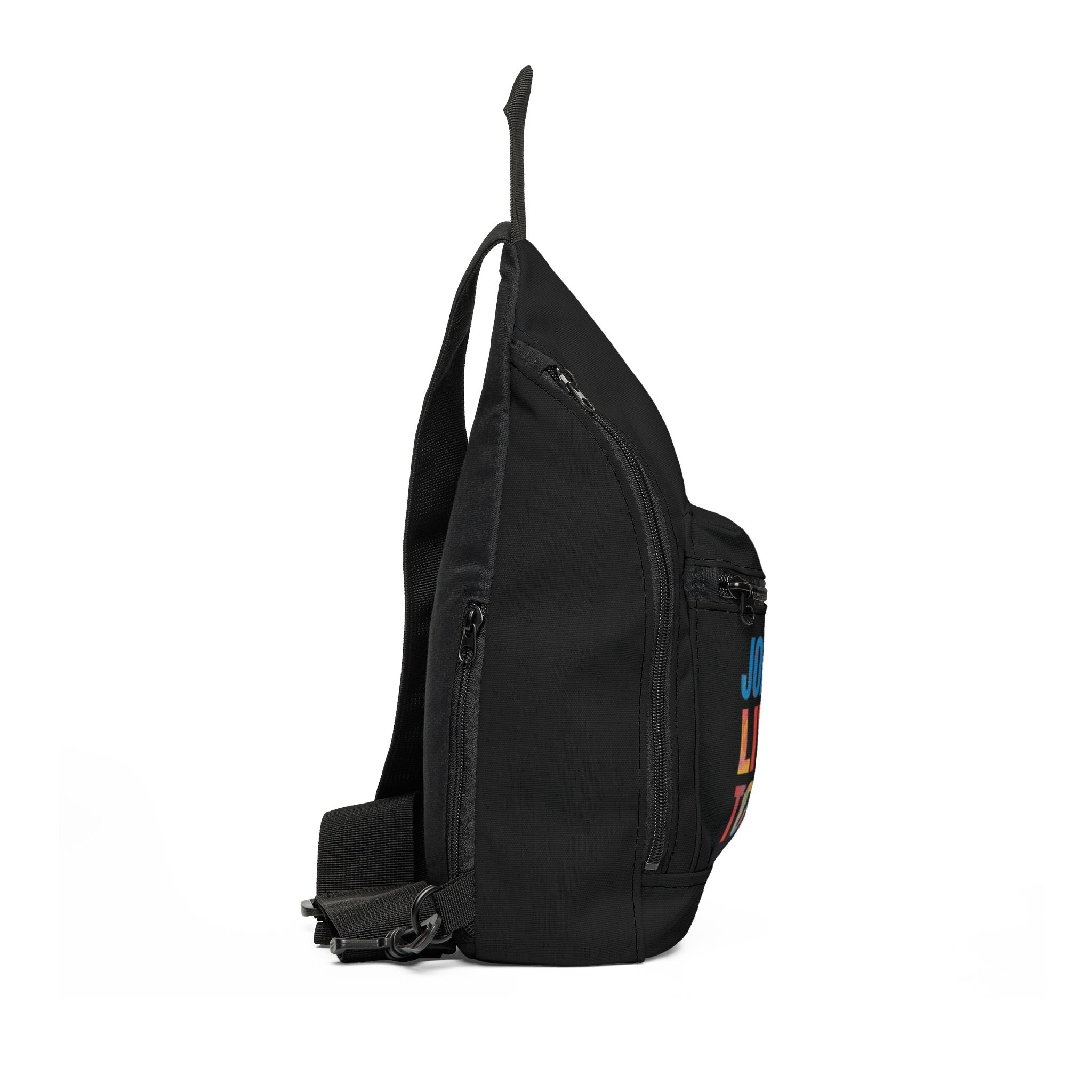John 3:16 Living To Live™ Black Sling Bag