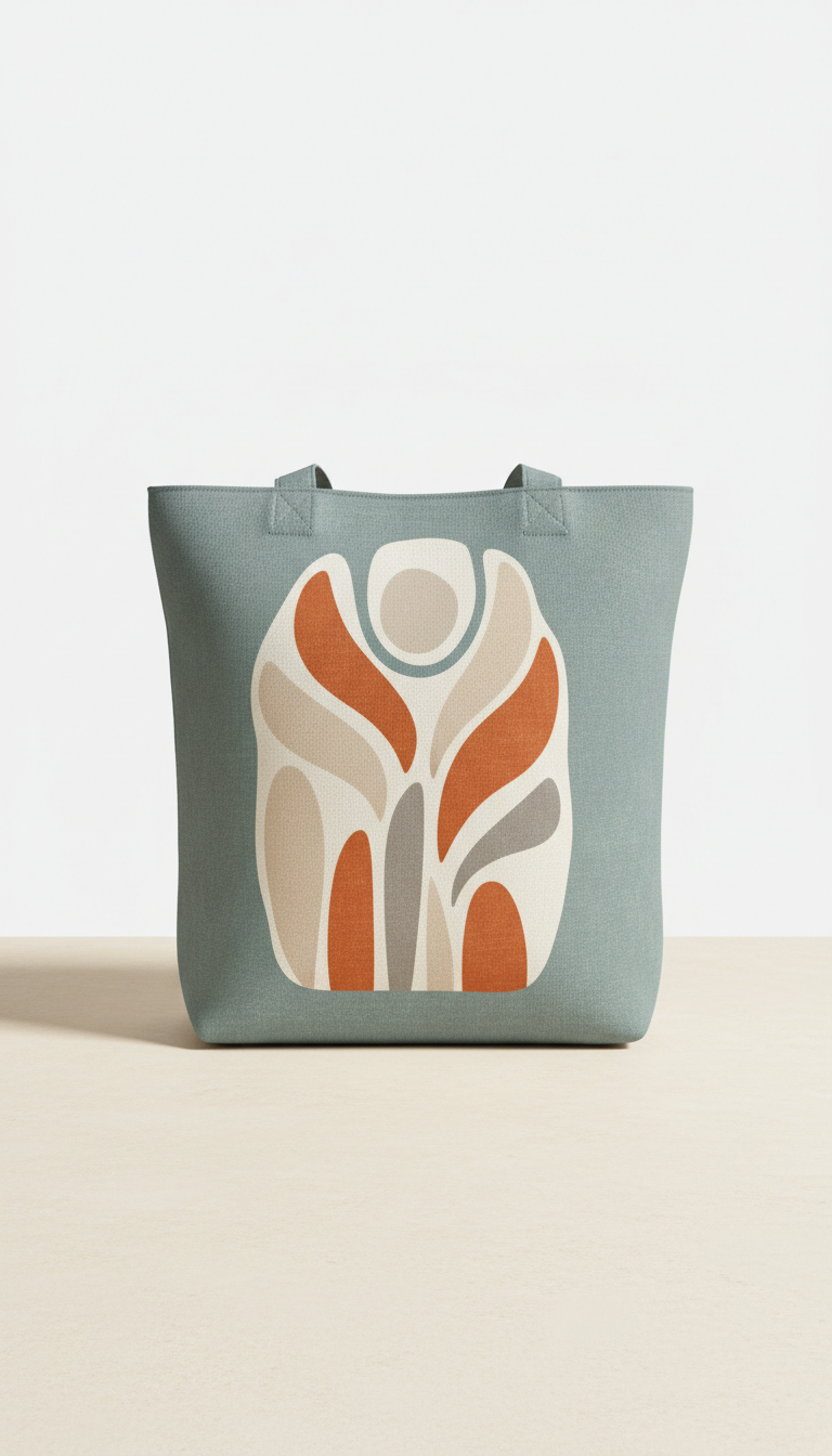 Modern Faith Statement Tote Bag