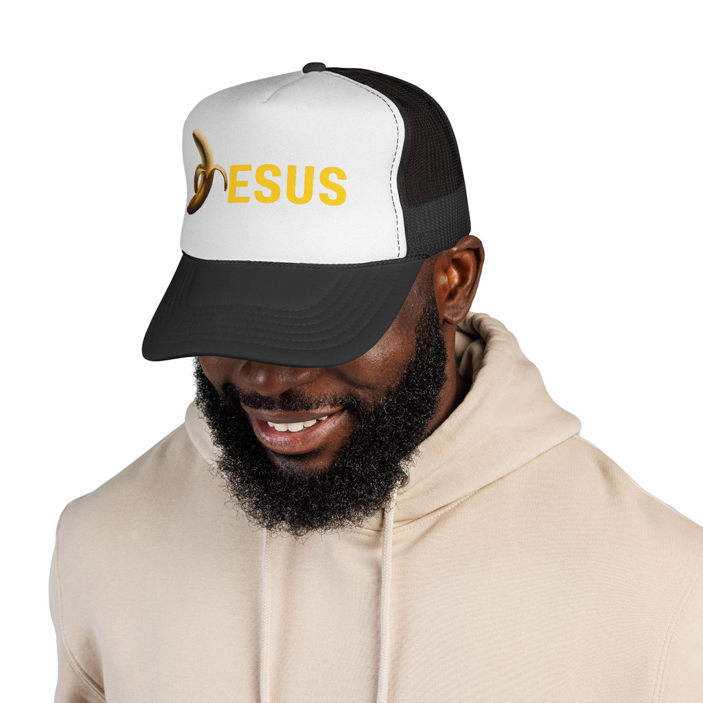 Jesus With Banana 2, Trucker Caps