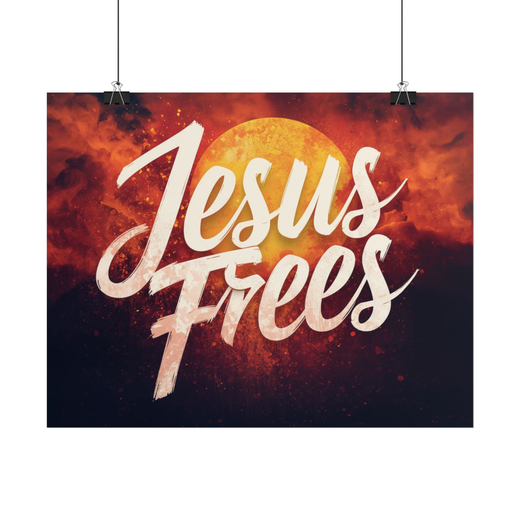 Jesus Frees™ Rolled Posters