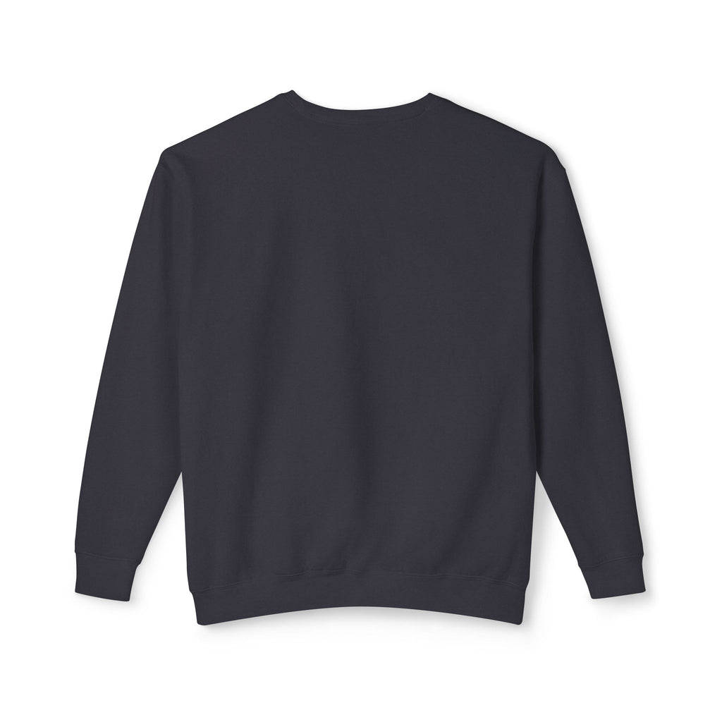 Jesus And J Hand Gesture, Large Print, Unisex Lightweight Crewneck Sweatshirt