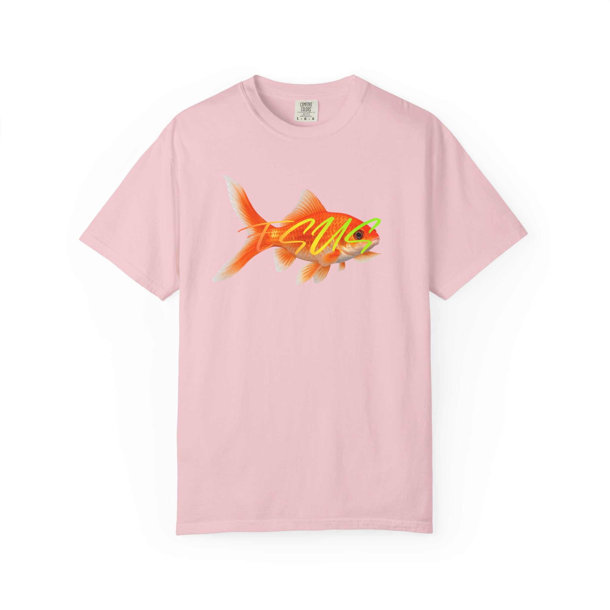 Jesus With Goldfish, 2 Sided Comfort Colors 1717 Unisex Tee