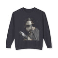 Jesus And J Hand Gesture, Large Print, Unisex Lightweight Crewneck Sweatshirt