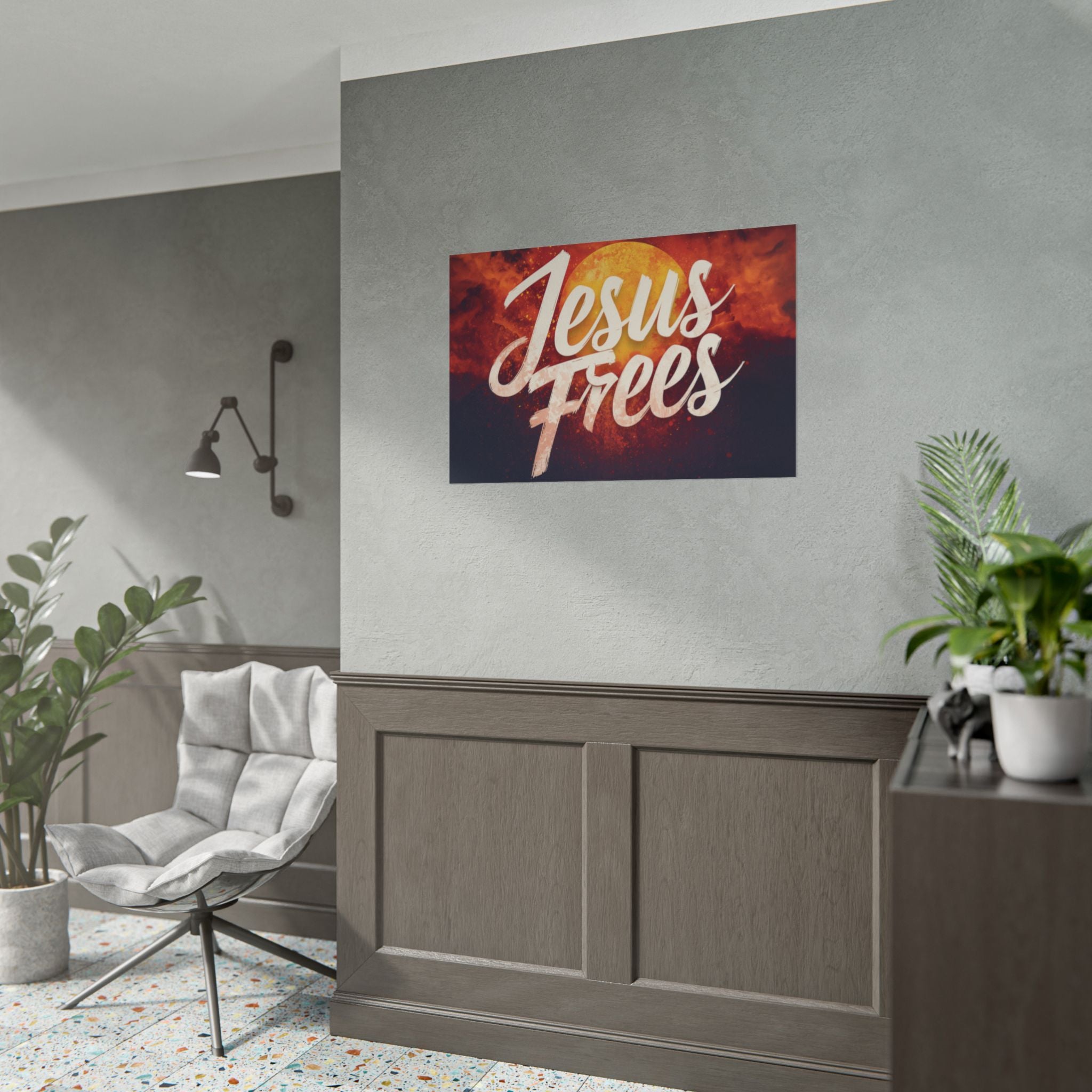 Jesus Frees™ Rolled Posters