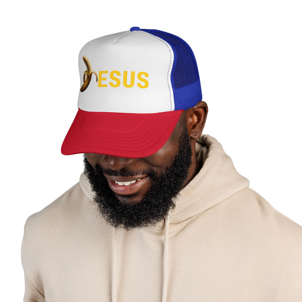 Jesus With Banana 2, Trucker Caps