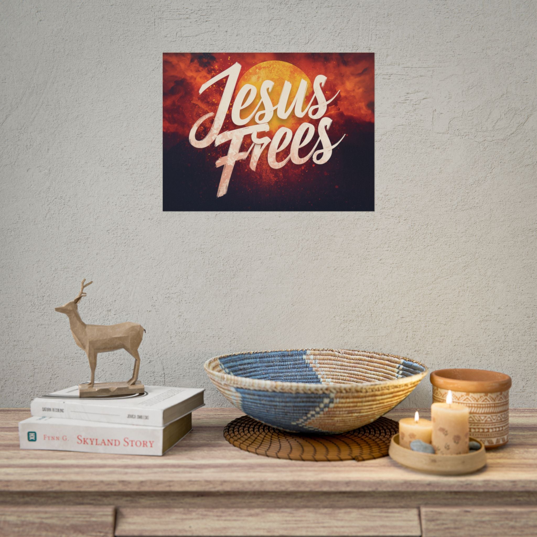 Jesus Frees™ Rolled Posters
