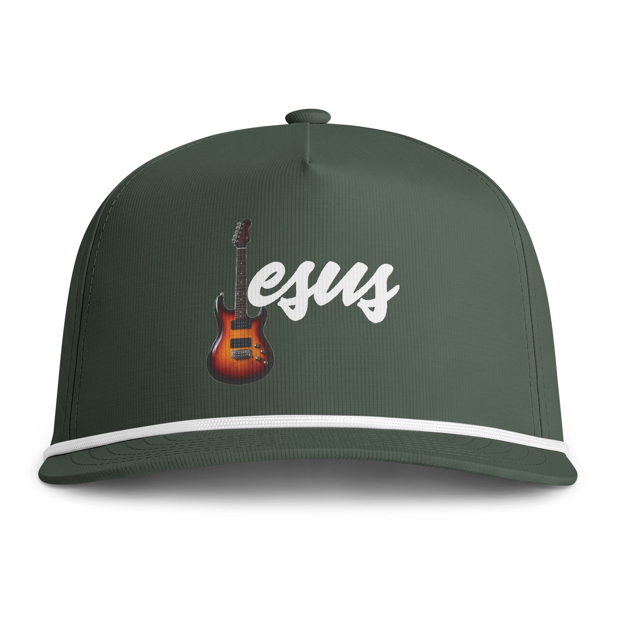 Jesus With Guitar, Sunwashed Rope Cap